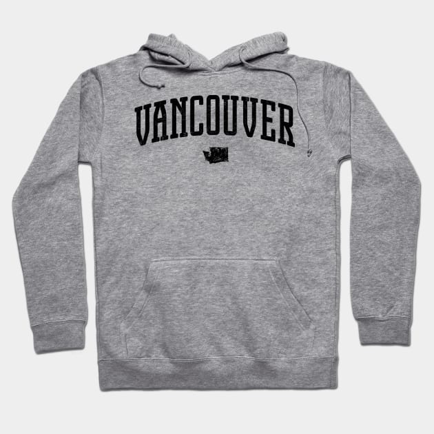 Vancouver Washington Vintage Hoodie by Vicinity